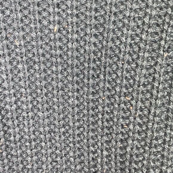 NWT Embossed cable braid mock turtleneck sweater size large L - Picture 2 of 4